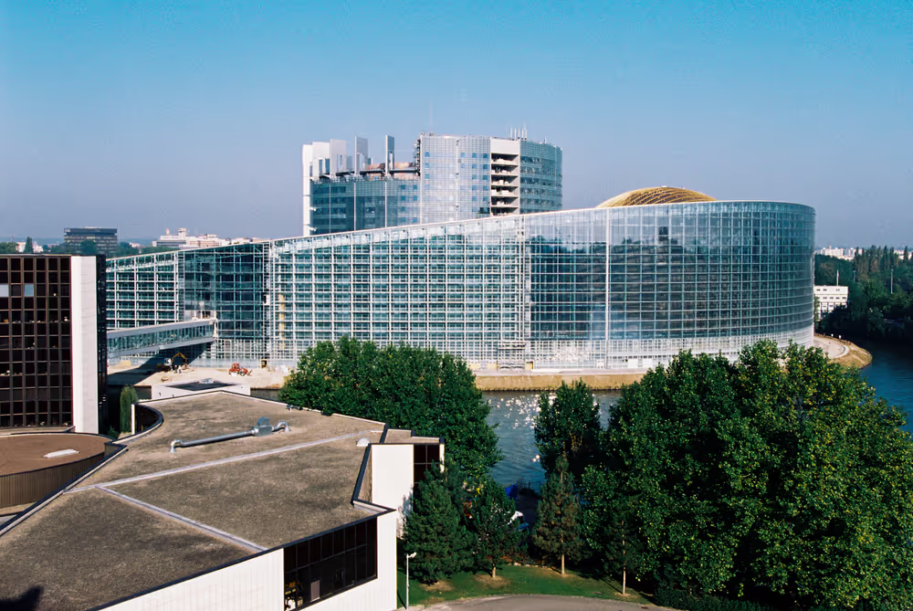 Construction site of the LOW building in Strasbourg