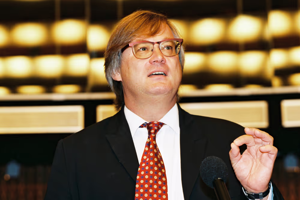 The Austrian Non-Attached MEPs in the hemicycle in Strasbourg
