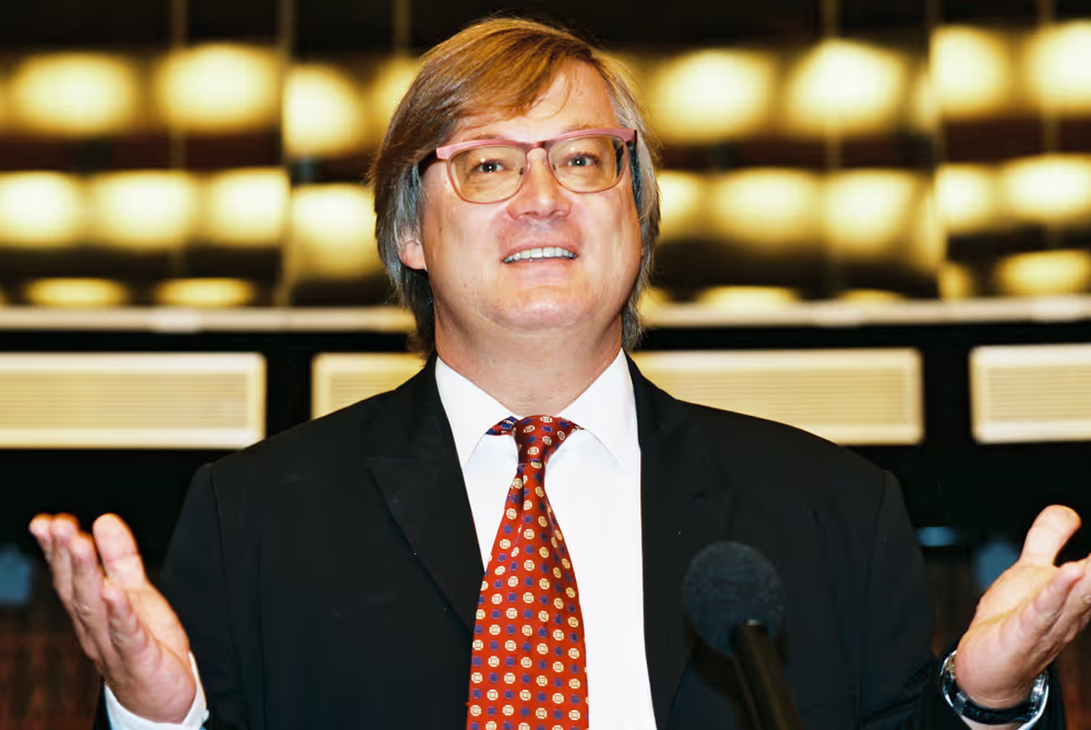 The Austrian Non-Attached MEPs in the hemicycle in Strasbourg