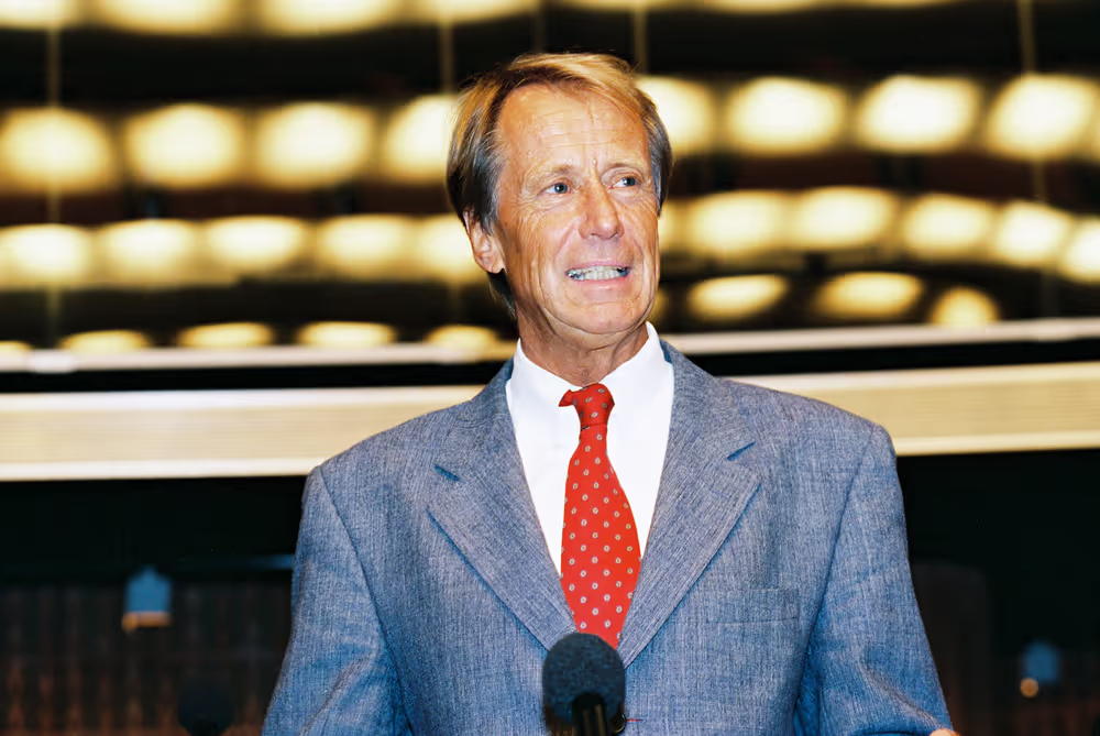 The Austrian Non-Attached MEPs in the hemicycle in Strasbourg