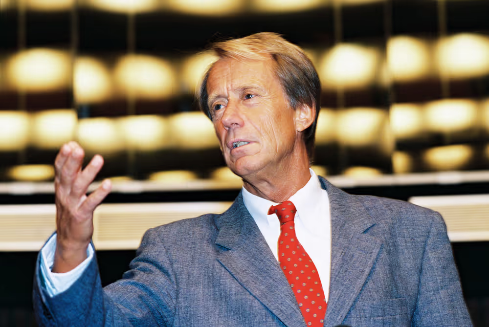 The Austrian Non-Attached MEPs in the hemicycle in Strasbourg