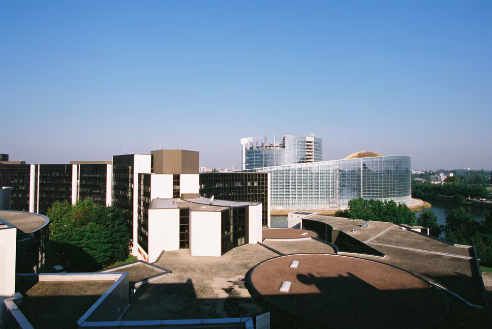 Construction site of the LOW building in Strasbourg