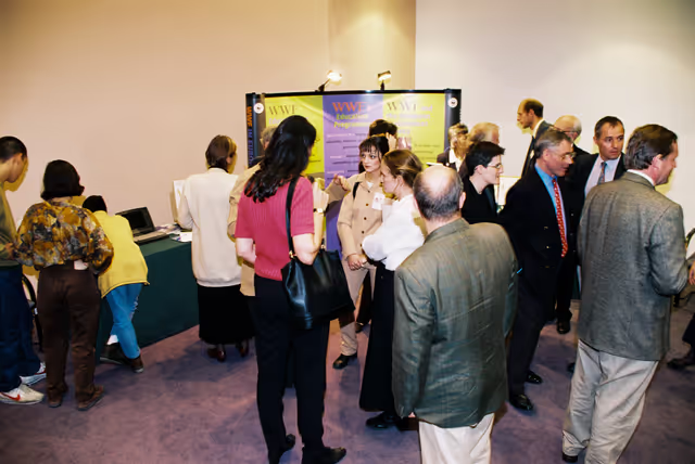 Photo 8: Stand of the WWF and the European Environment agency