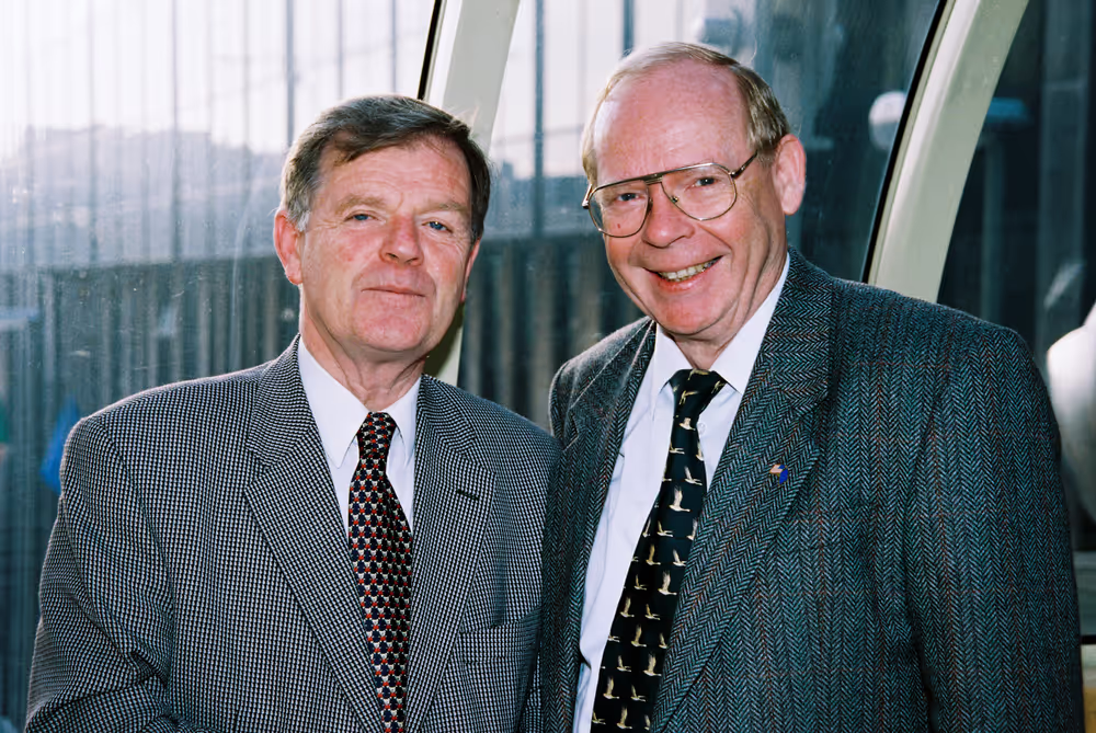 MEP John Joseph McCARTIN with an American guest