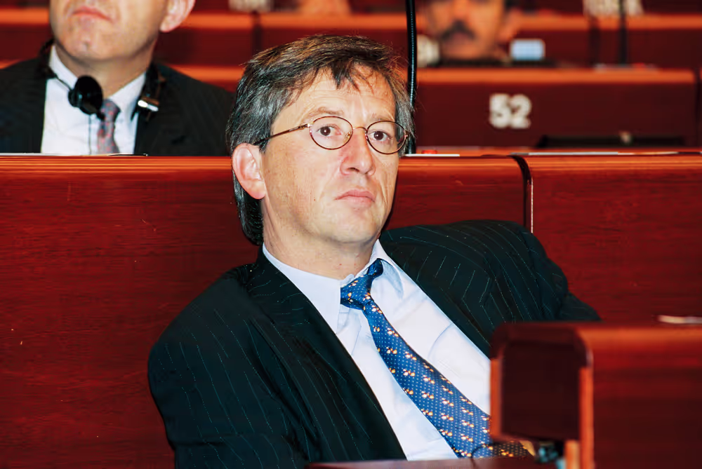 Luxembourg Prime Minister takes part in a plenary session in Strasbourg