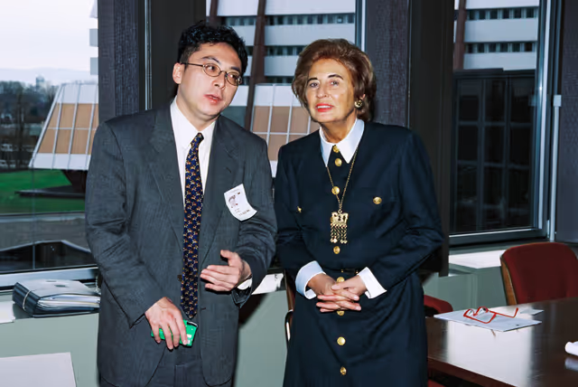 Fotografie 3: MEP Ursula SCHLEICHER meets with Kazuki AKIYAMA