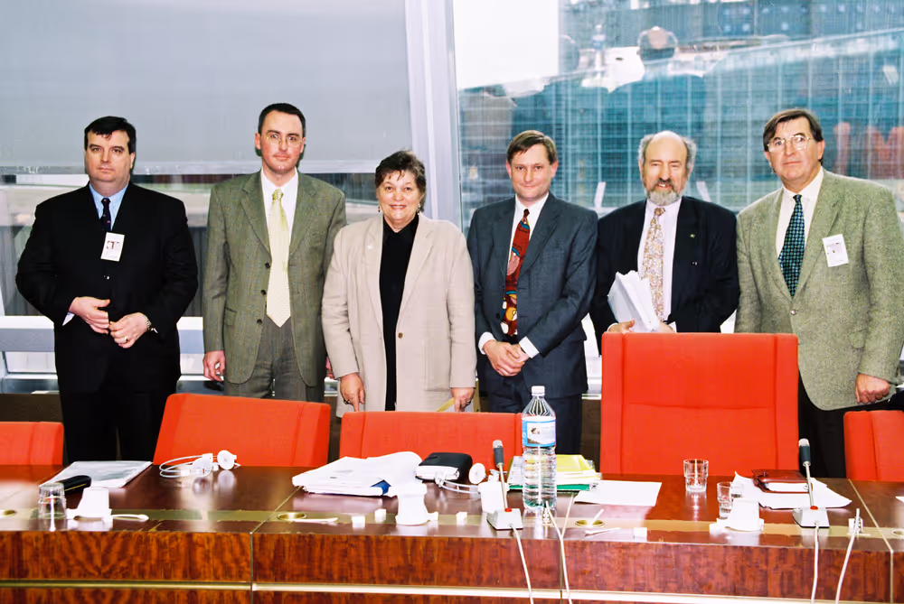 Meeting presided by British MEPs Imelda READ and Philip WHITHEAD in Strasbourg