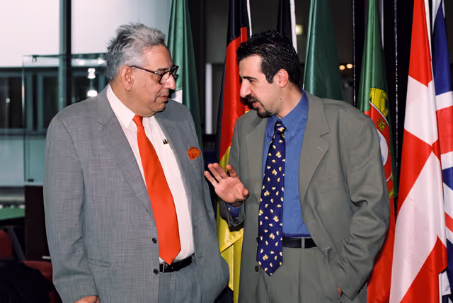 Fotografia 4: Interview with MEP Dimitris TSATSOS in Strasbourg