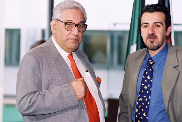 Fotografia 1: Interview with MEP Dimitris TSATSOS in Strasbourg