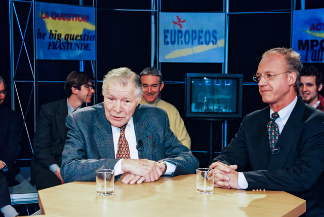 Fotogrāfija 20: MEP Christian E.A. CABROL takes part in the France 3 TV broadcast Europeos in Strasbourg