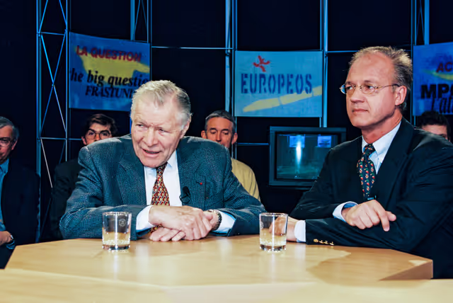 Fotogrāfija 26: MEP Christian E.A. CABROL takes part in the France 3 TV broadcast Europeos in Strasbourg