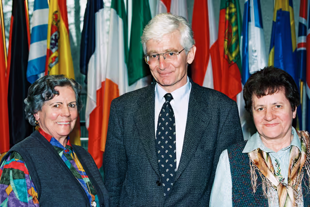 Fotografie 13: MEP Reinhard RACK with guests in Strasbourg