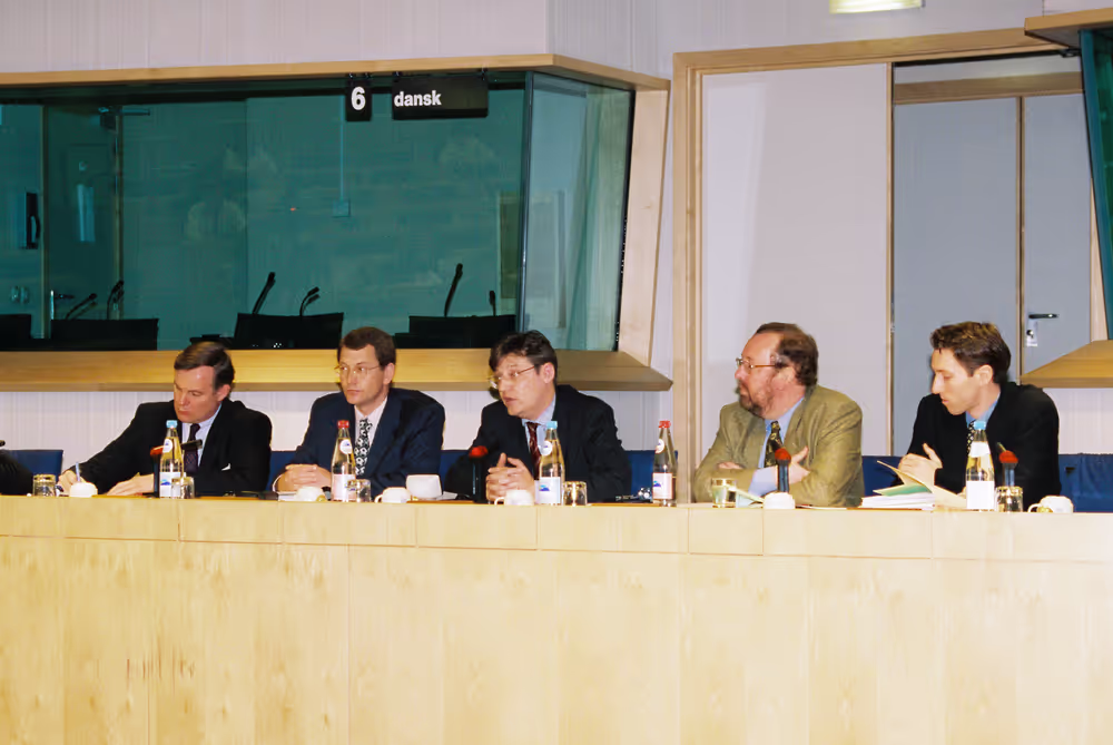 Press conference with Graham WATSON