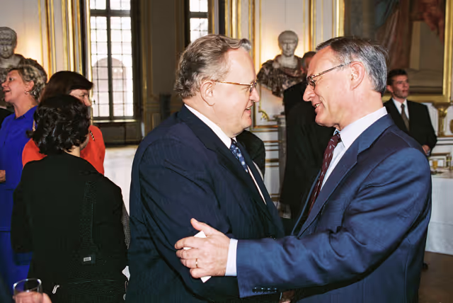 Fotografie 25: Visit of Martti AHTISSARI, President of Finland at the European Parliament in Strasbourg