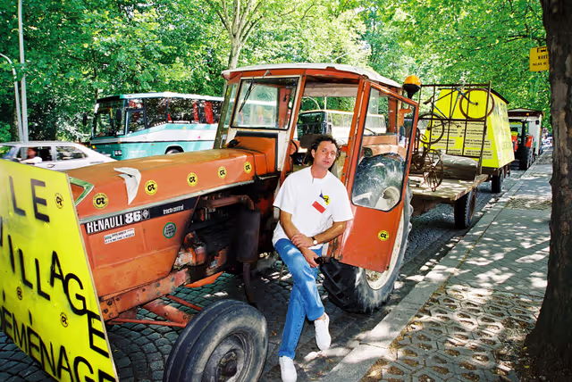 Foto 6: Farmers protest against the CAP 2000