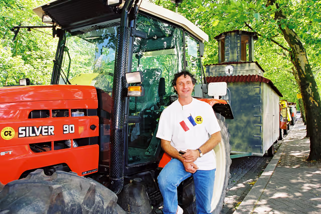 Foto 10: Farmers protest against the CAP 2000
