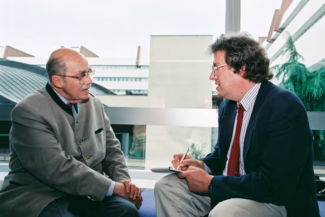 Fotografija 1: Interview with MEP Otto von HABSBURG