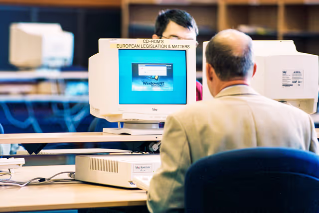 Billede 9: Library at the European Parliament in  Brussels