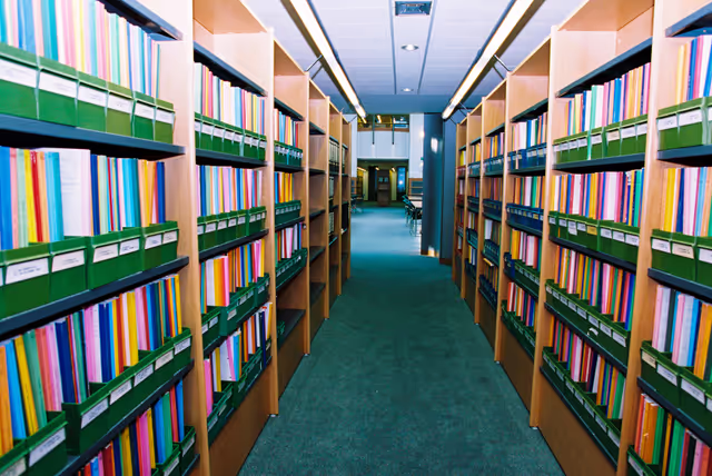 Billede 4: Library at the European Parliament in  Brussels