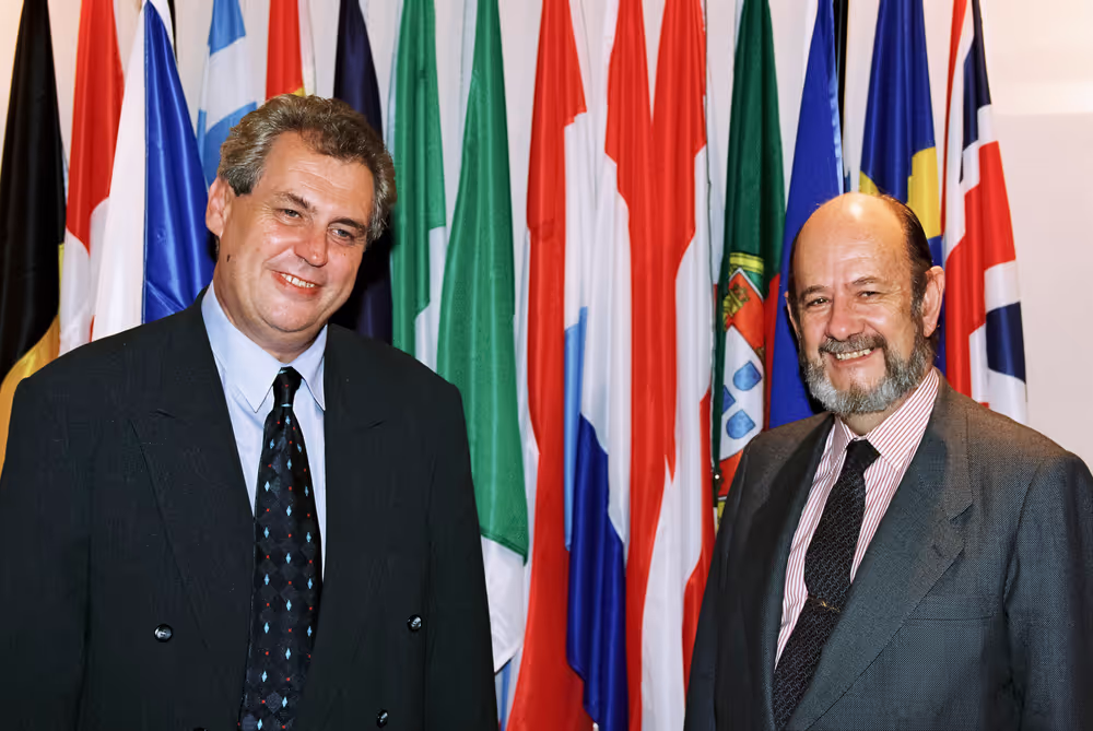 EP President meets with Czech Prime Minister, Mr Milos Zeman