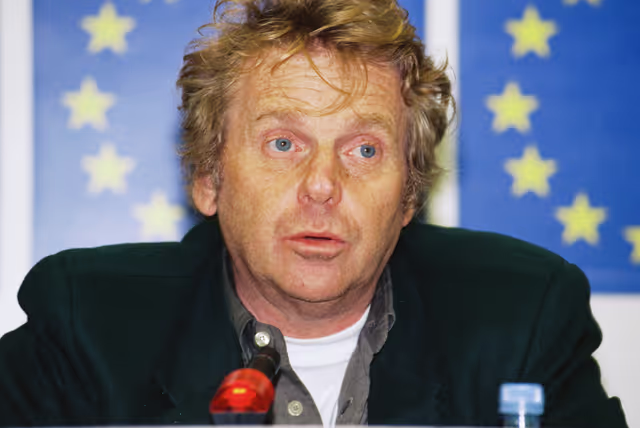 Billede 13: Press Conference with Daniel COHN BENDIT at the EP in Strasbourg