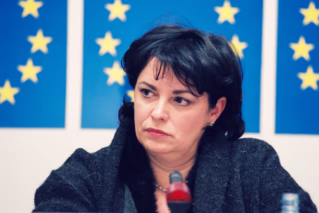 Billede 7: Press conference at the EP in Strasbourg