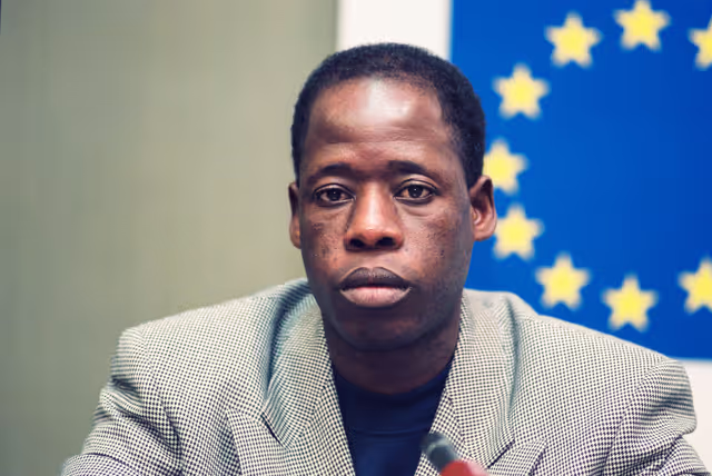 Billede 2: Press conference at the EP in Strasbourg