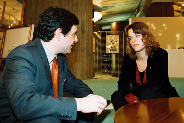 Zdjęcie 5: Interview with MEP Veronica PALM in Strasbourg