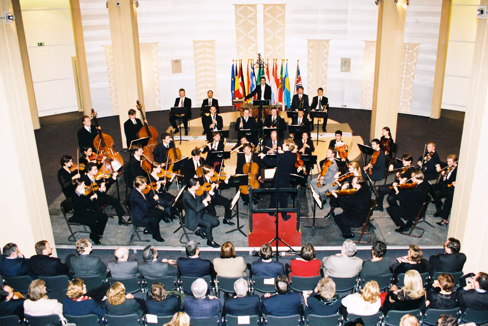 Concert in the Yehudi Menuhin space in Brussels