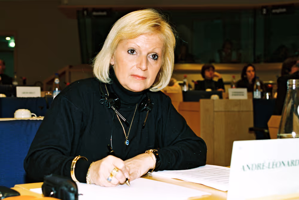 Portrait of MEP Anne ANDRE-LEONARD in Brussels
