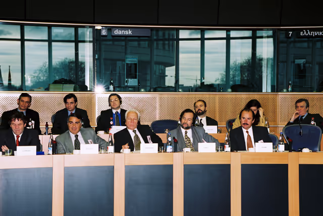 Fotografia 9: EP-Chile delegation meeting