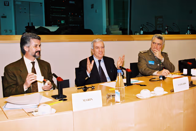 Fotagrafa 8: AFET Committee - Exchange of views with commision vice-presidents : activities in the area of of the common foreign and security policy