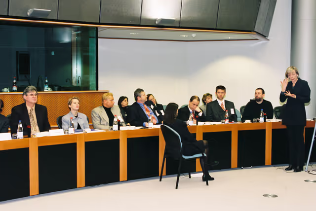 Fotografi 4: Conference in Brussels