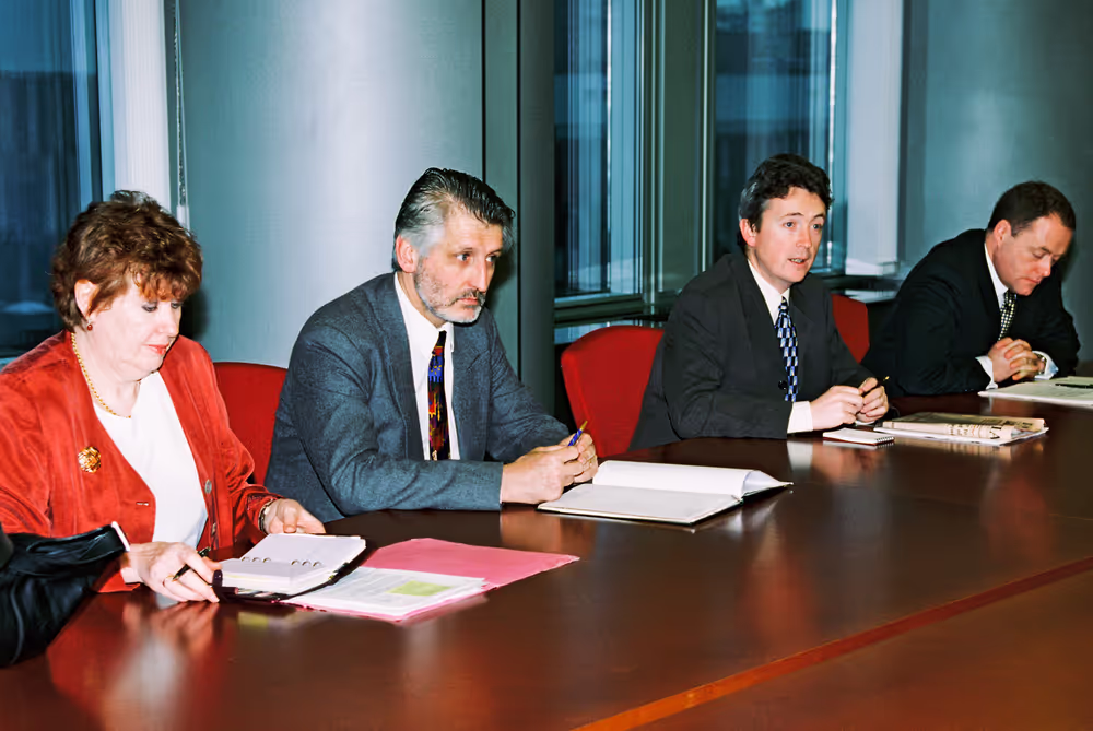 Meeting with British MEPs in Brussels