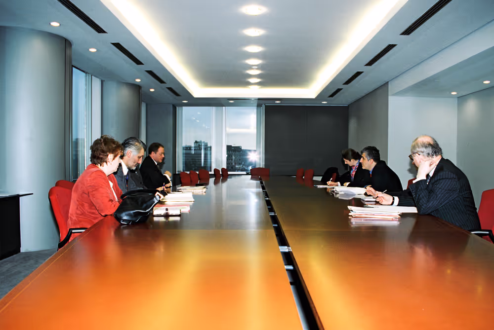 Meeting with British MEPs in Brussels