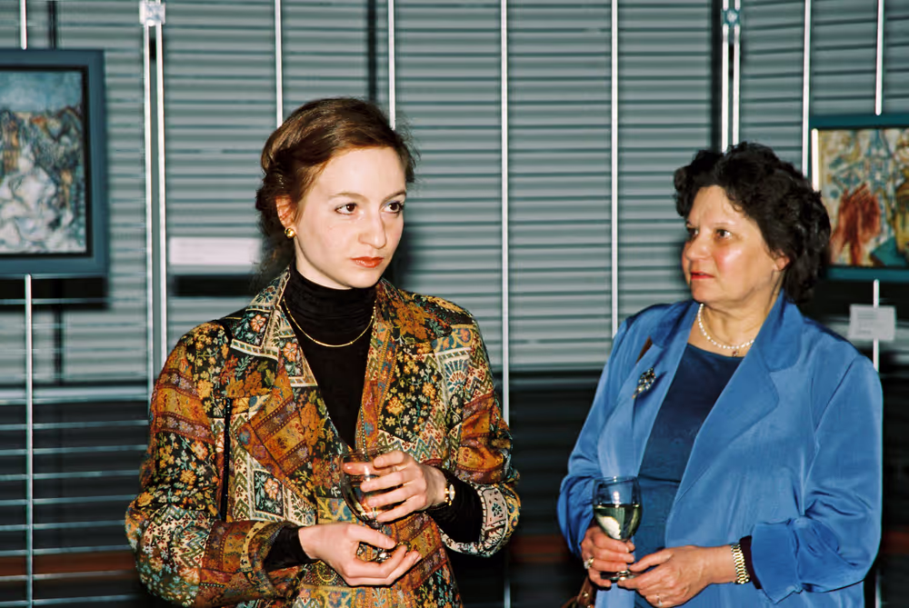 Opening of an exhibition with painter Ruth Priscilla KIRSTEIN in Brussels