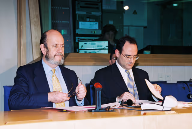 Fotografi 12: EP President holds a news conference in Brussels