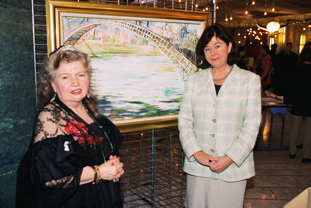 Exhibition of paintings by Frances Bunch Moran in Strasbourg