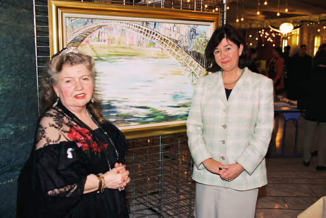 Nuotrauka 1: Exhibition of paintings by Frances Bunch Moran in Strasbourg