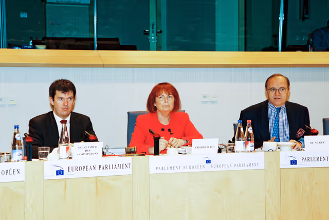 Meeting of the subcommittee on Monetary Affairs in Brussels