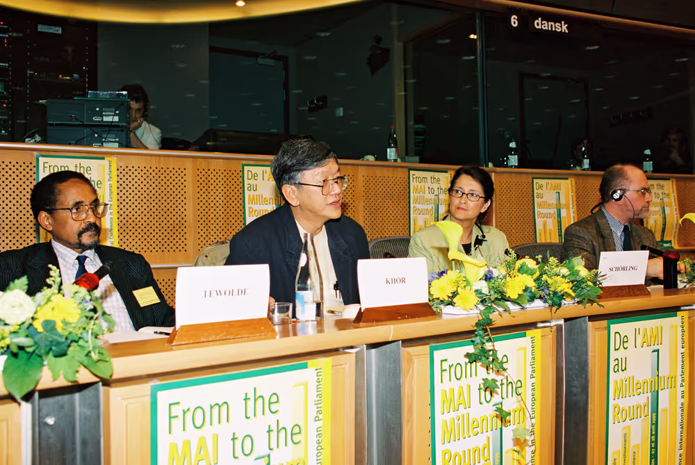 Conference in Brussels - From the MAI to the Millenium Round