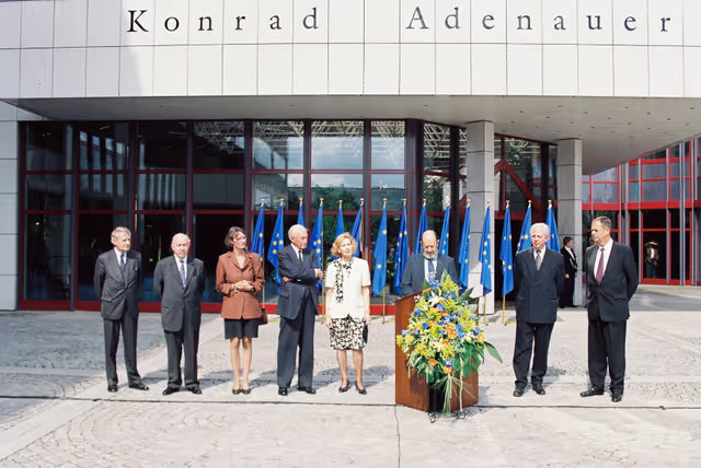 Fotagrafa 20: Inauguration of the Konrad Adenauer KAD building in Luxembourg