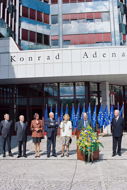 Fotagrafa 5: Inauguration of the Konrad Adenauer KAD building in Luxembourg