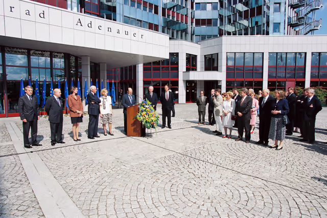 Fotagrafa 19: Inauguration of the Konrad Adenauer KAD building in Luxembourg