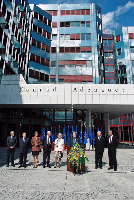 Fotagrafa 26: Inauguration of the Konrad Adenauer KAD building in Luxembourg
