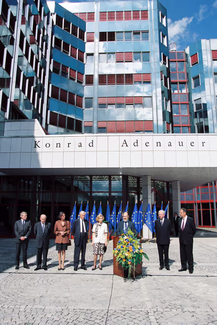 Fotagrafa 29: Inauguration of the Konrad Adenauer KAD building in Luxembourg