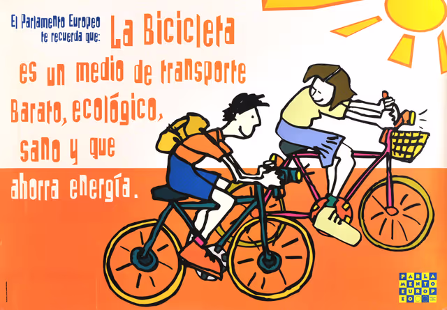 Suriet 20: Information poster for the 1999 European Parliament Elections.