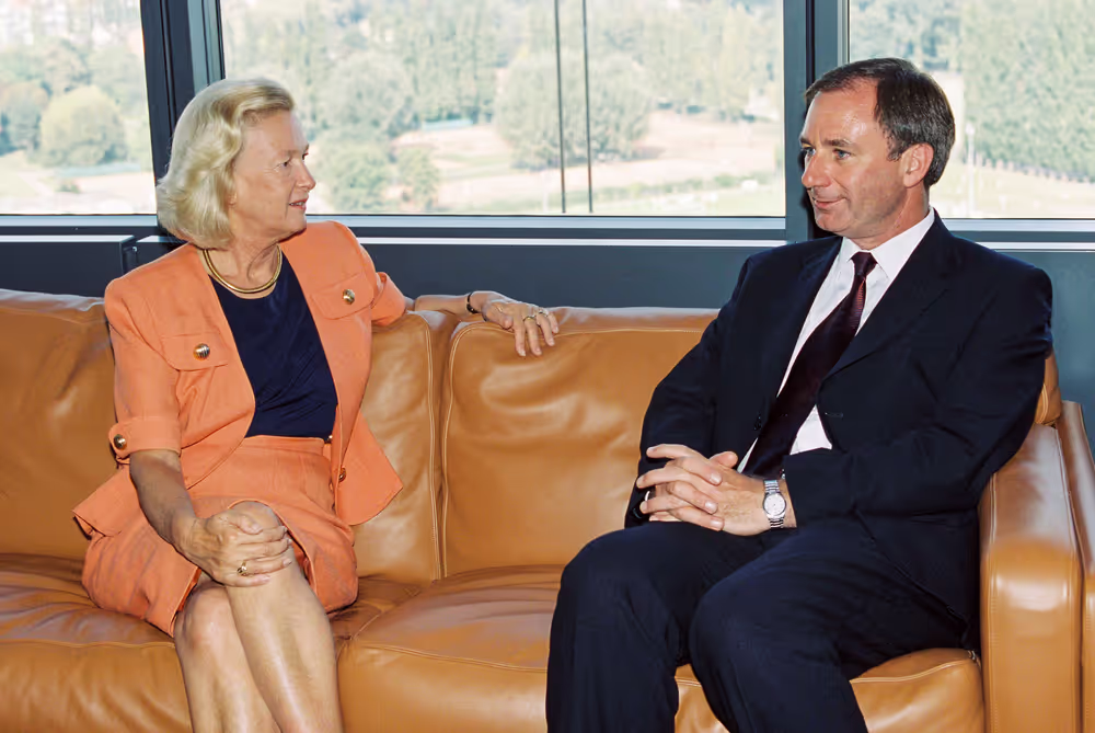 Nicole FONTAINE - EP President meets with British MP Geoff HOON