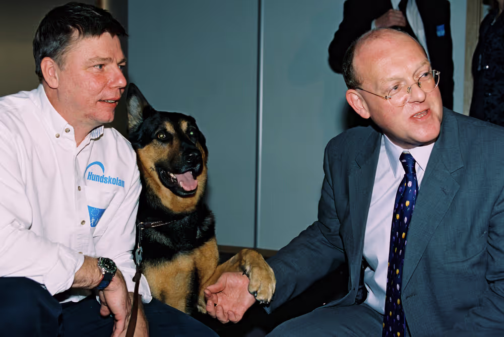 The MEP David Robert BOWE in Brussels in October 1999.