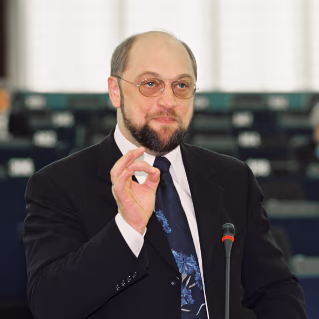 Fotografie 3: MEP Martin SCHULZ at the European Parliament in Strasbourg